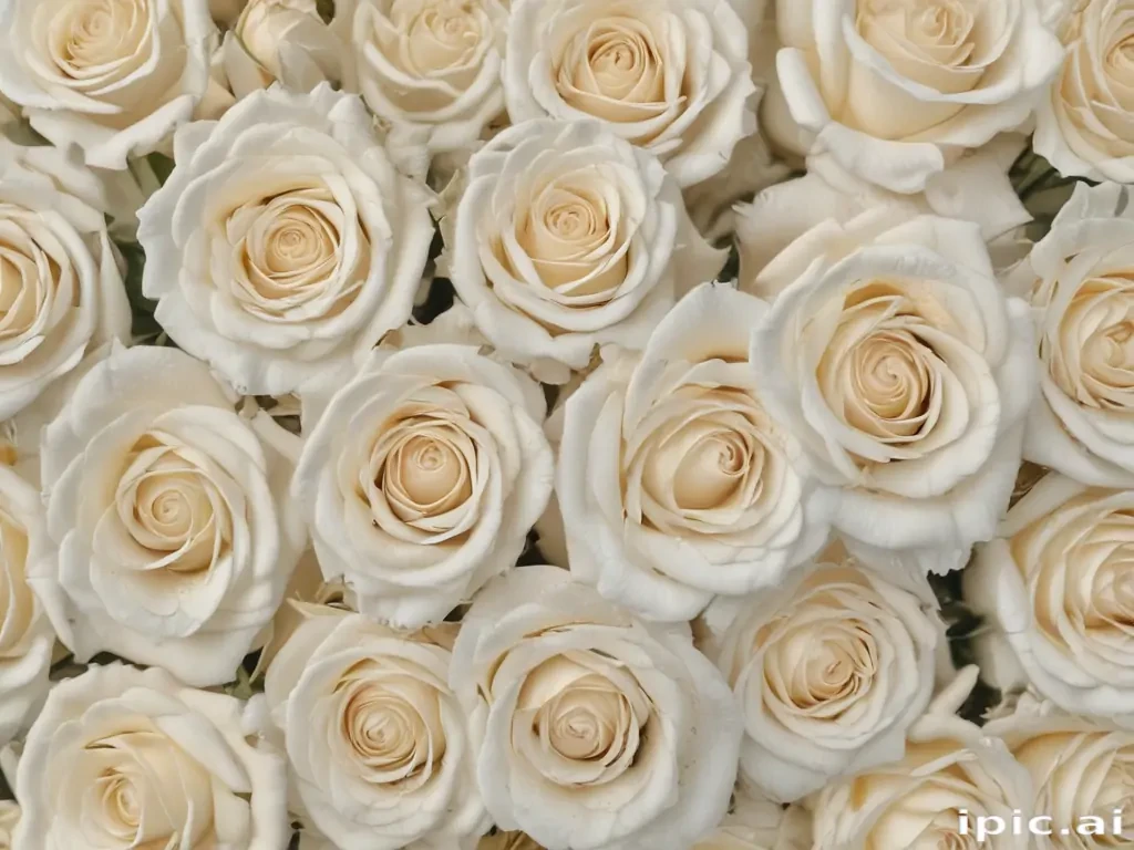 white roses png