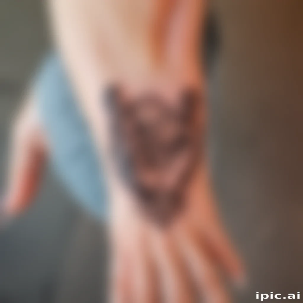 i love you sign language tattoo