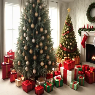 wallpaper christmas tree background