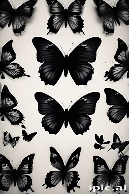black butterfly wallpaper hd