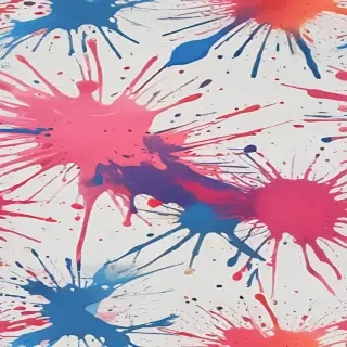 paint splatter transparent