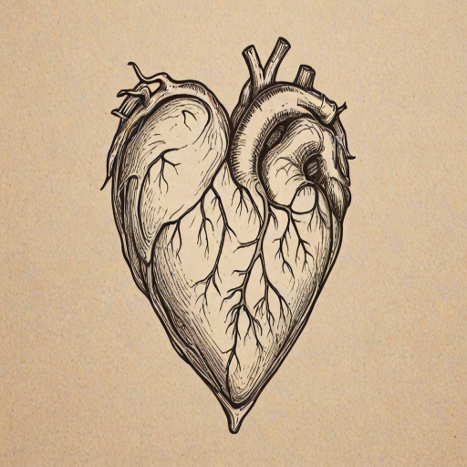 hand drawn heart