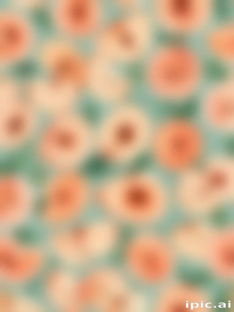 cute peach background