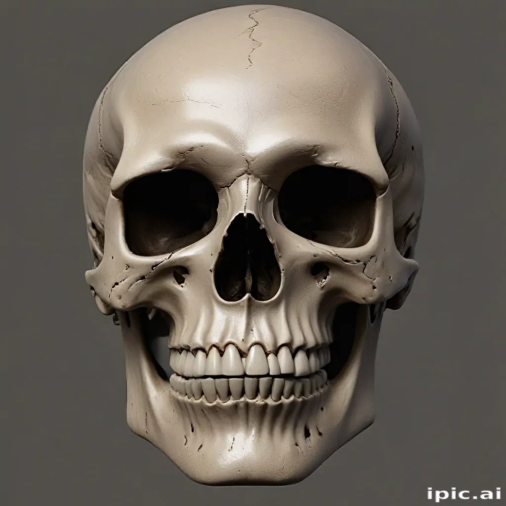 skull face png