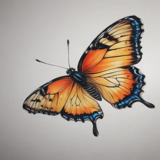 picture of a butterfly drawing