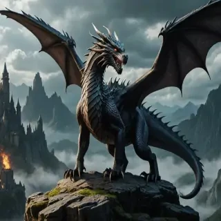 dragon backround