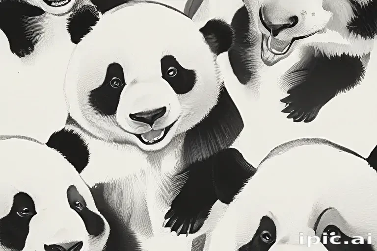 panda background