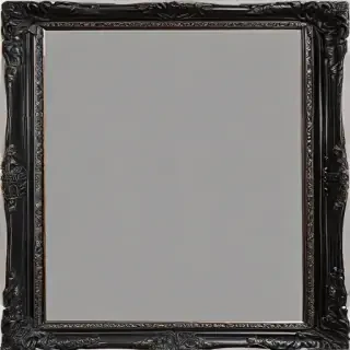 black picture frame png