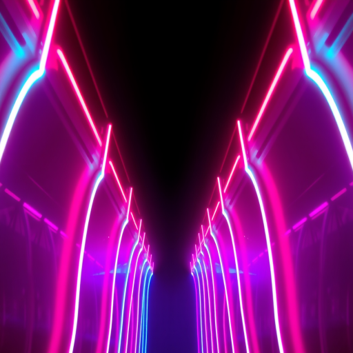 iphone neon wallpaper