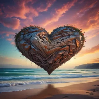 aesthetic backgrounds heart