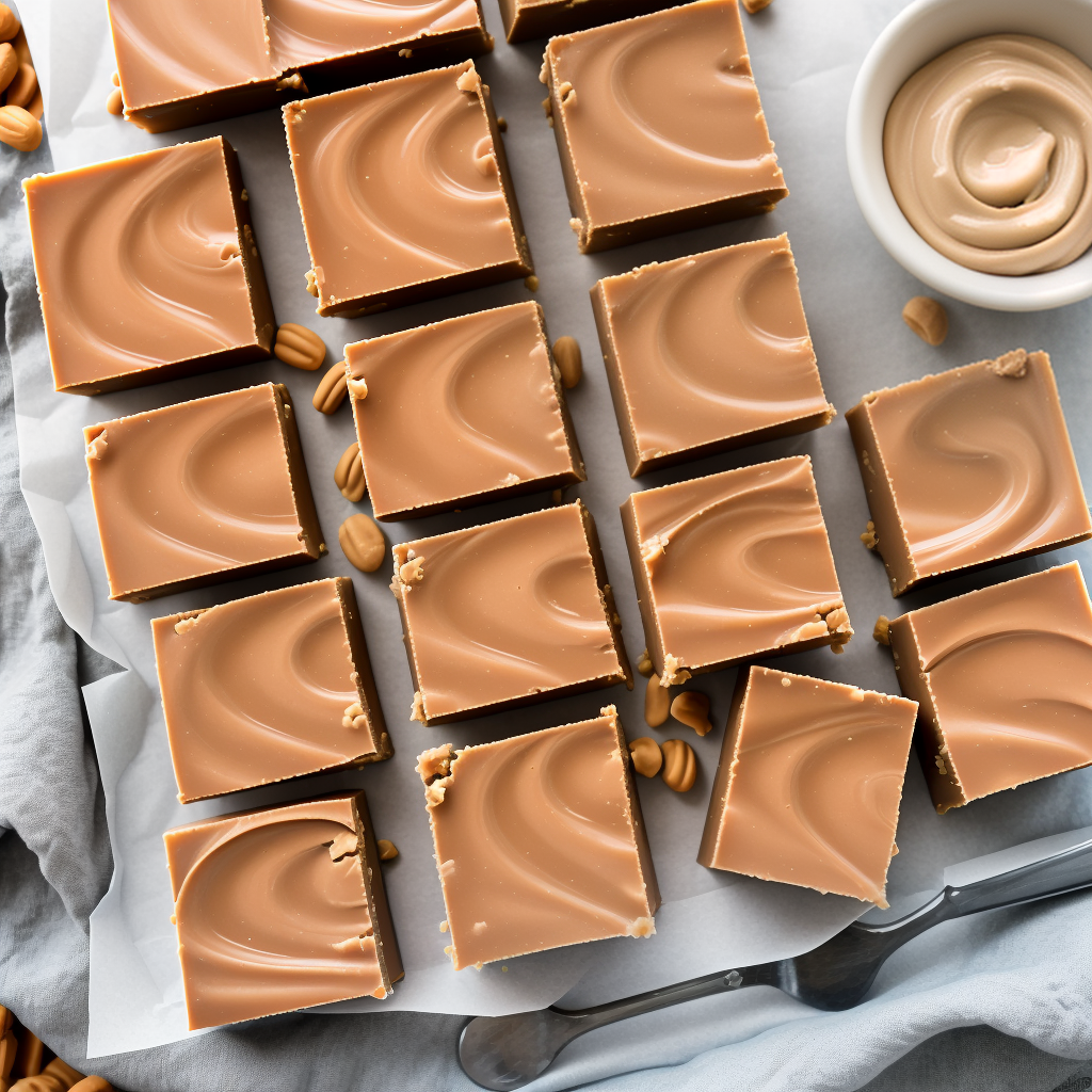 peanut butter fudge with sweetened condensed milk and peanut butter