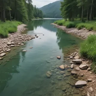 background river