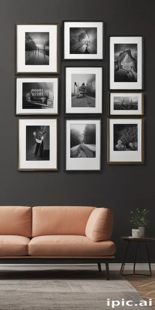 gallery wall mockup