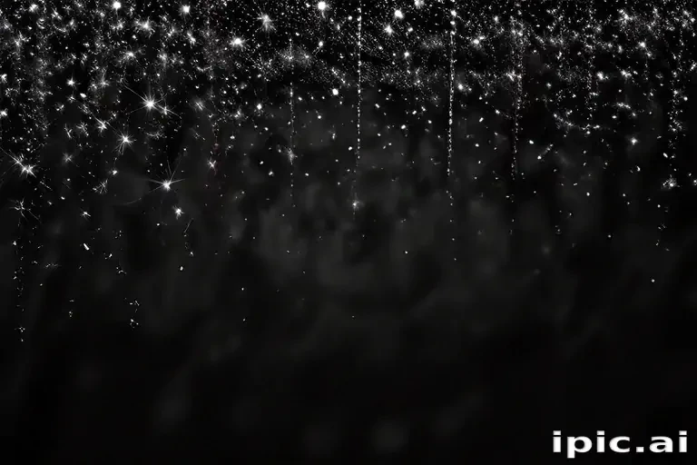 sparkle black background