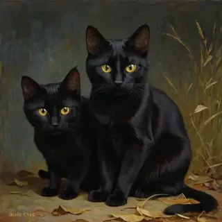 black cats