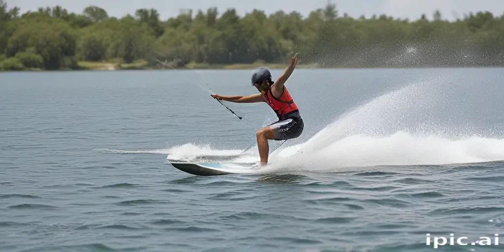 water skiing