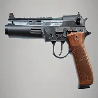 gun with transparent background