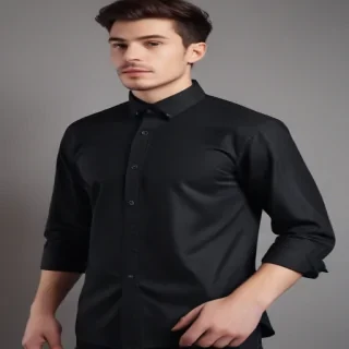 black mockup shirt