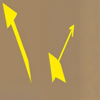 yellow arrow png