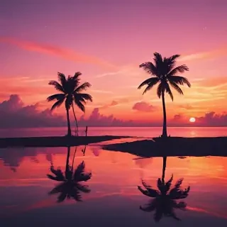 aesthetic wallpaper sunset