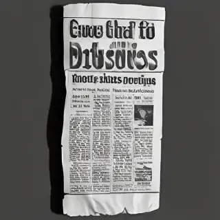 ripped newspaper png