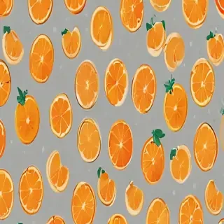 cute orange background