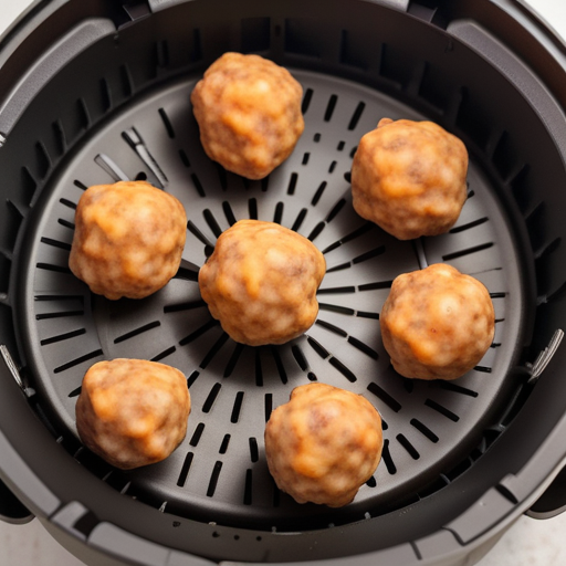 frozen sausage balls in air fryer