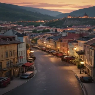 town background
