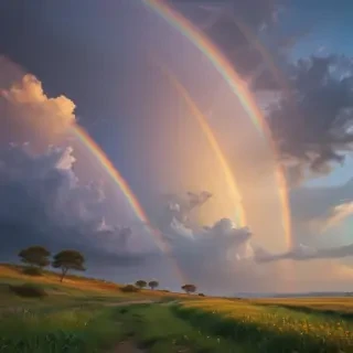 aesthetic rainbow wallpaper