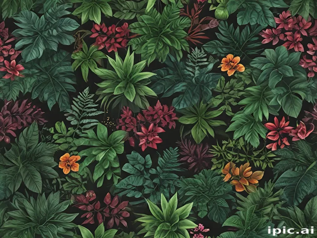 plants zoom backgrounds