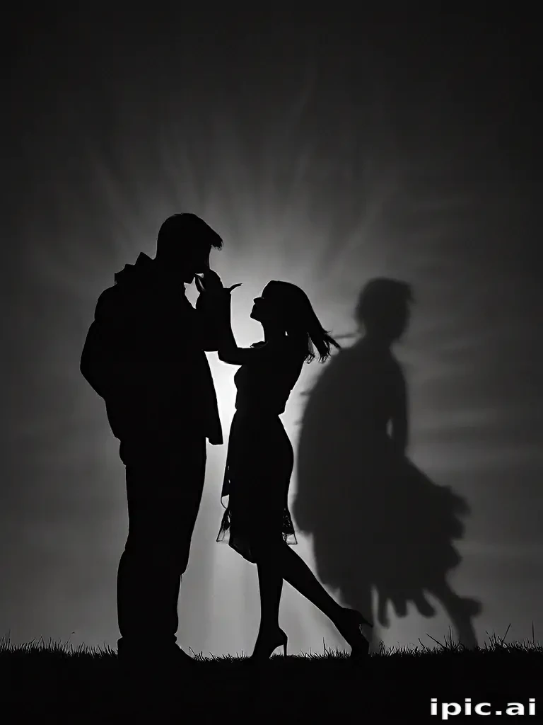 couple silhouette