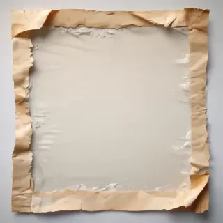 transparent background ripped paper