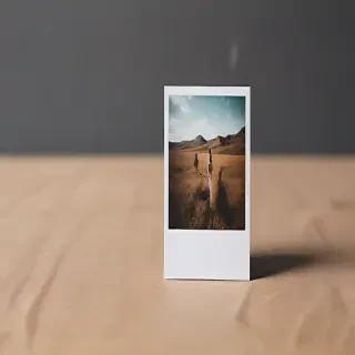 polaroid mockup