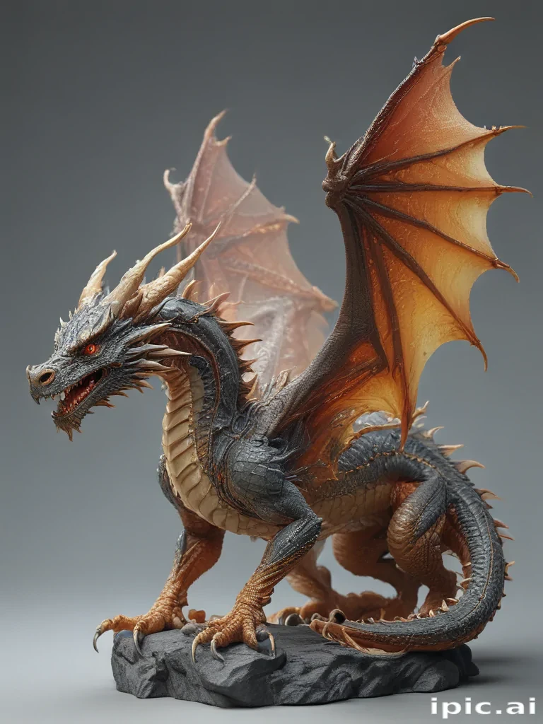 transparent dragon