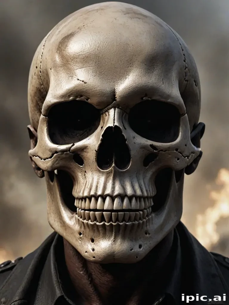 skull face png