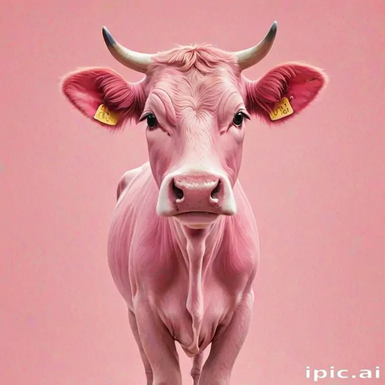 pink cow wallpaper