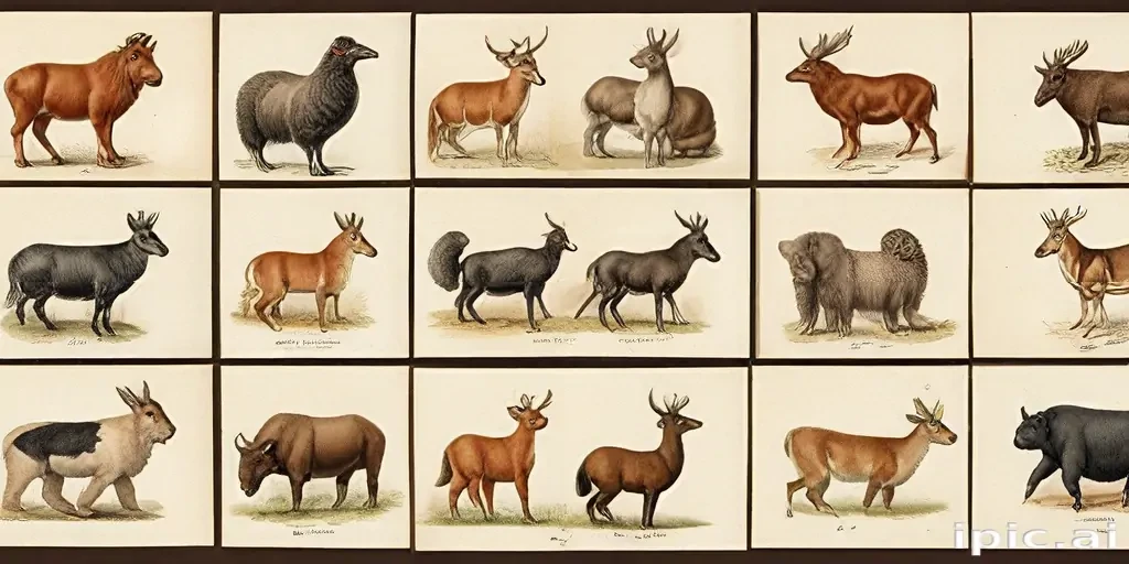 vintage illustrations animals