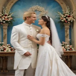 just married