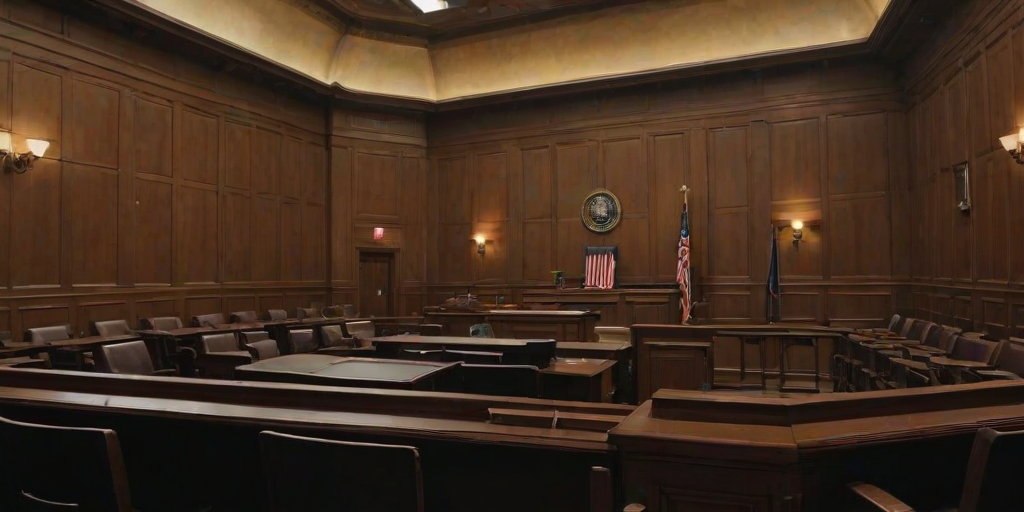 courtroom background