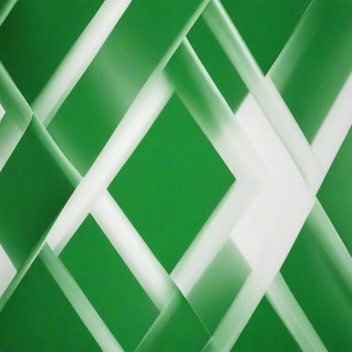 green and white background