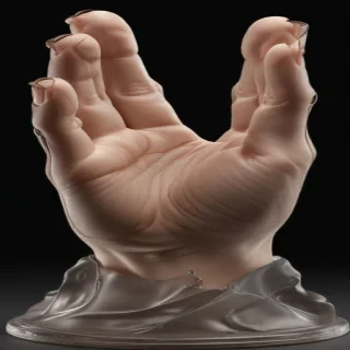 praying hands transparent