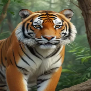 tiger cartoon tiger