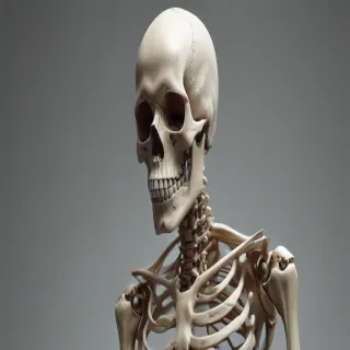 skeleton transparent background