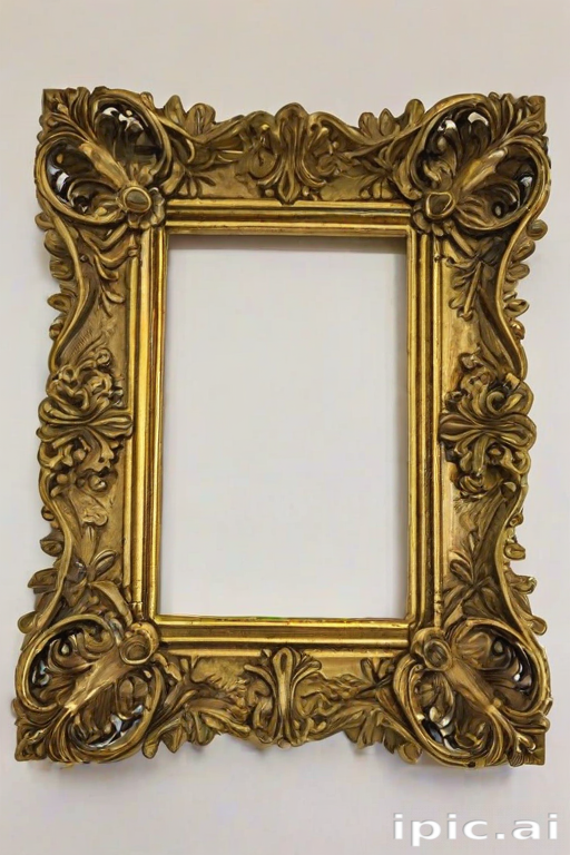fancy gold frame
