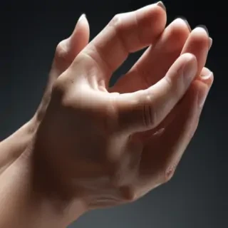 prayer hands transparent background