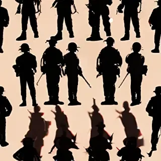 soldier silhouette