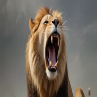 lion roar png