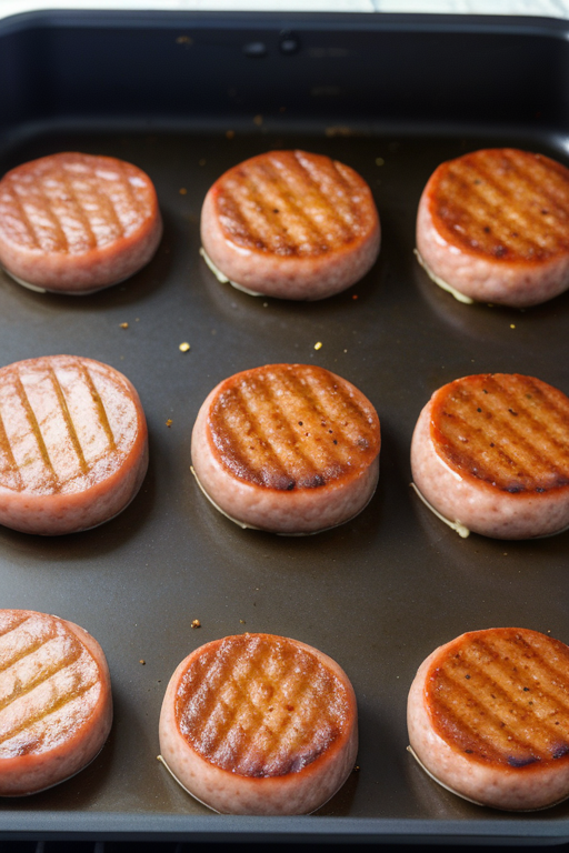 bake sausage patties in oven