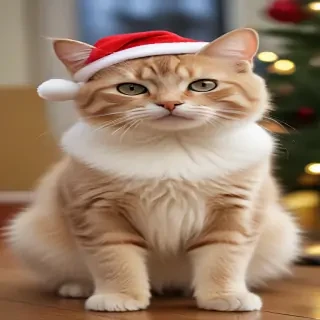 merry christmas cats images