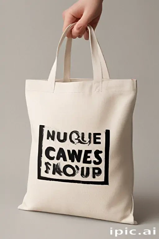 canvas bag mockup